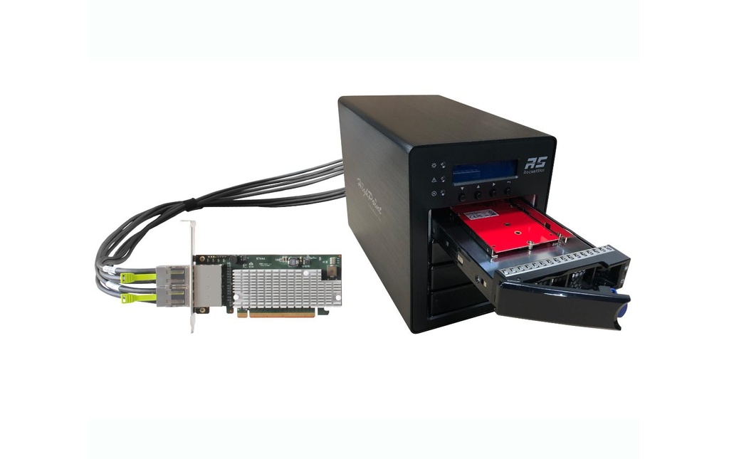 Highpoint Contrôleur RAID SSD6540M 4-Bay M.2 NVMe RAID StorageSolution