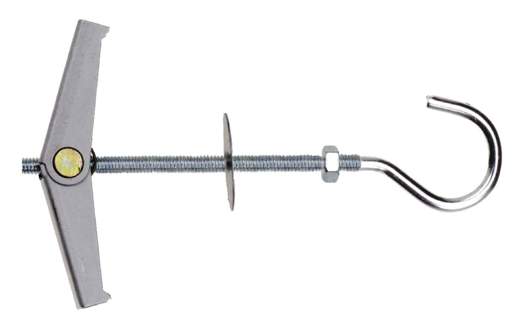 Tox-Dübel Chevilles à ressort pliantes Pirat Eddi-S M5 2 Pièce/s