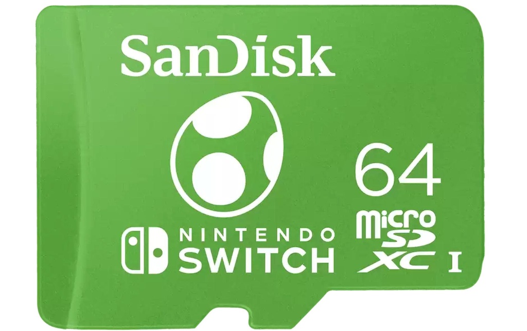 SanDisk Carte microSDXC Nintendo Switch U3 64 GB