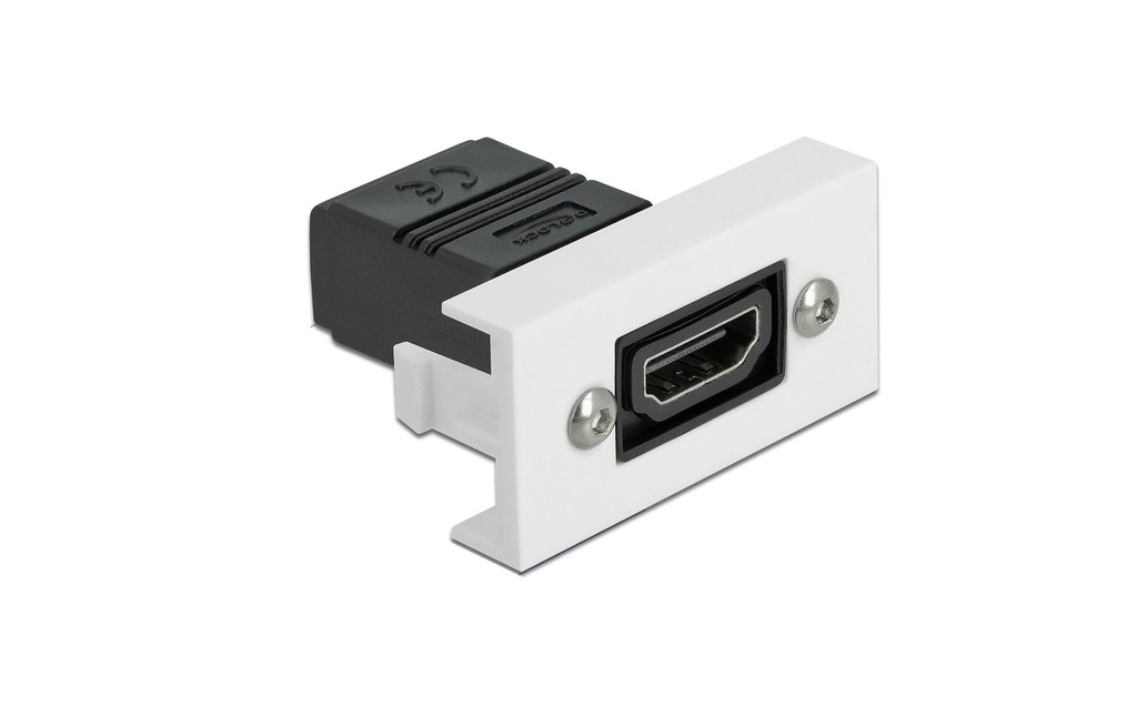 Delock Module Easy 45 HDMI droit 22.5 x 45 mm HDMI - HDMI