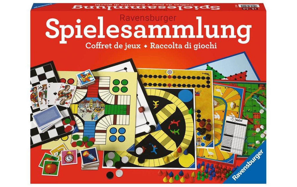 Ravensburger Jeux pour la famille Coffret de jeux (DE / FR / IT)