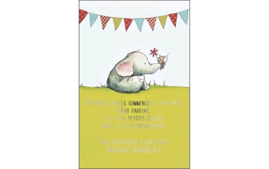 ABC Carte de félicitations Anniversaire B6