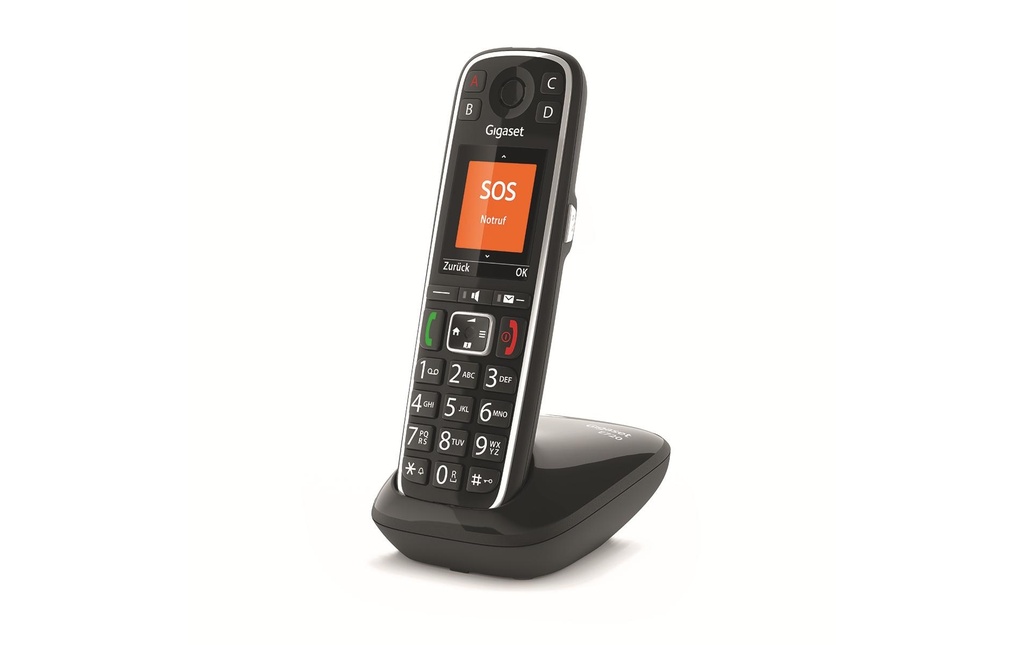 Gigaset Téléphone sans fil E720  Noir