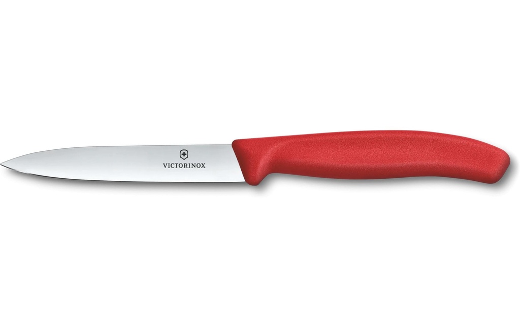 Victorinox Couteau à légumes Swiss Classic, 10 cm, rouge