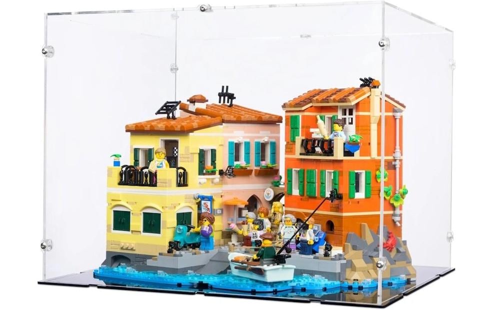 iDisplayit Présentoir en acrylique pour LEGO 21359 La Riviera italienne