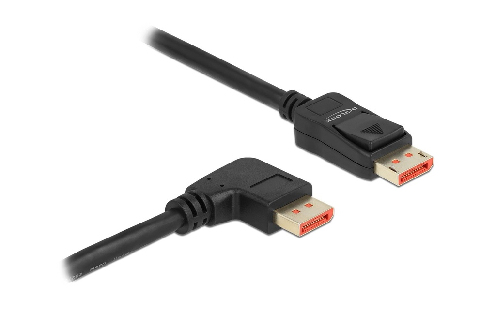 Delock Câble Angle droit DisplayPort - DisplayPort, 3 m
