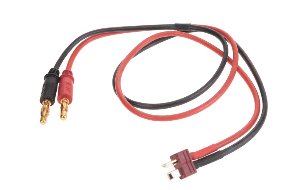 Muldental Câble chargeur Fiche banane de 4 mm zu Deans