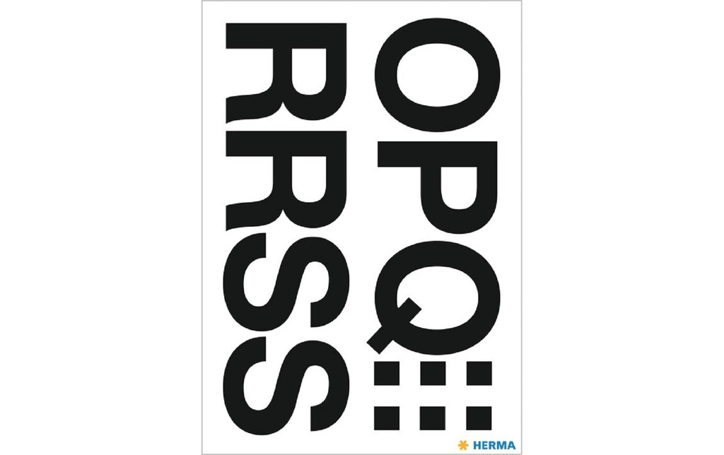 HERMA Lettres adhés.Vario O-Z 33mm (2 pces)