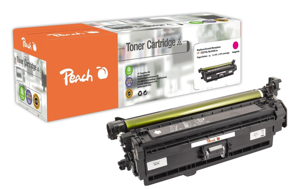 Peach Toner HP Nr. 650A (CE273A) Magenta