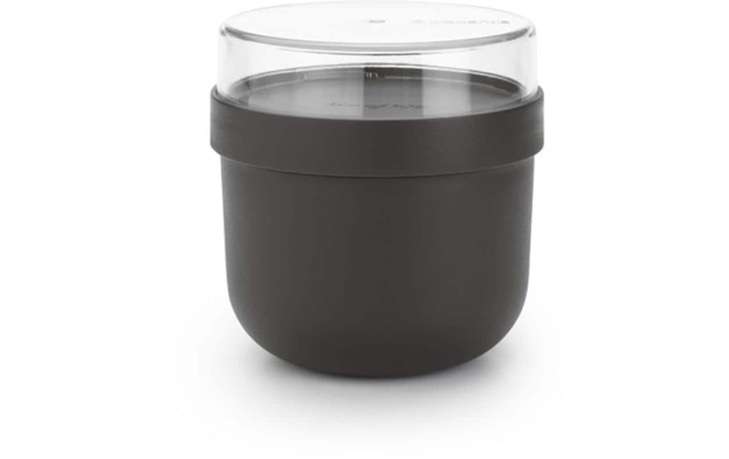 Brabantia Contenant pour le yaourt Make & Take 500 ml, Gris foncé