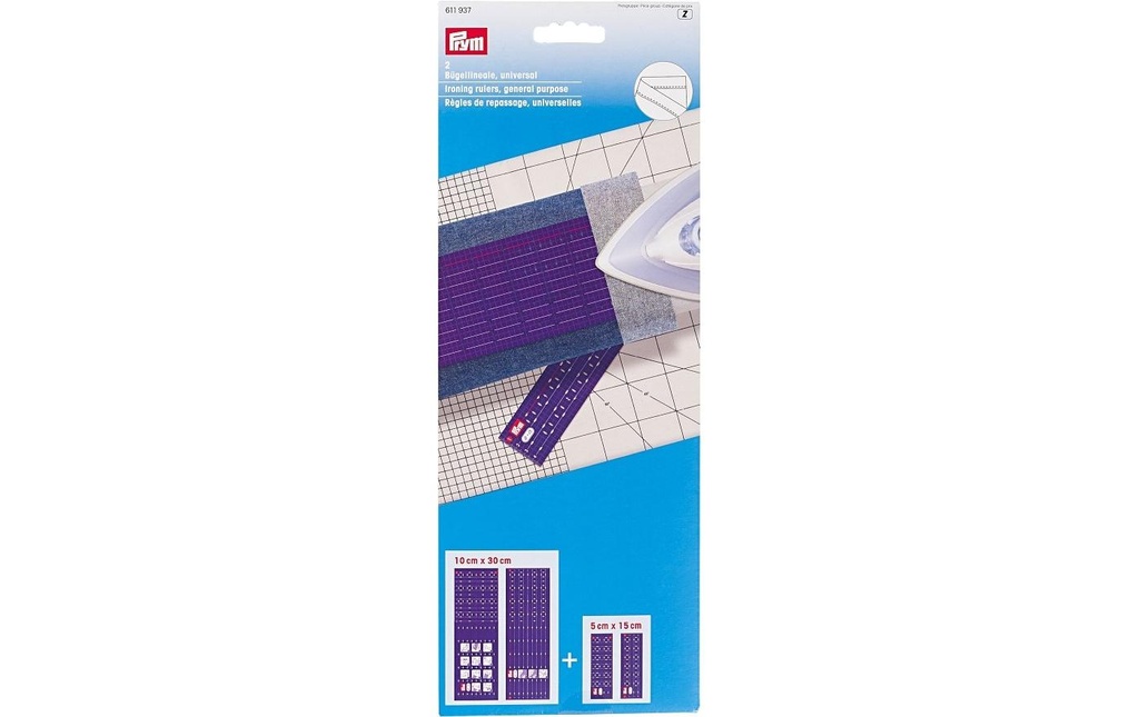 Prym Règle à repasser Universal, 2 pièces