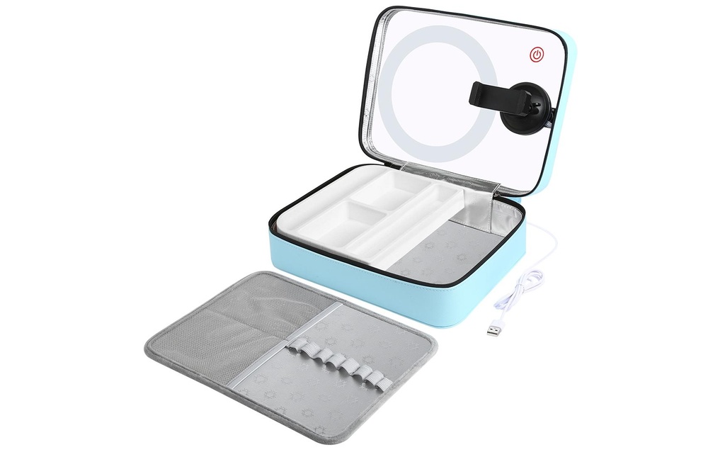 Puluz Boîte à cosmétiques avec lumière circulaire 20 cm