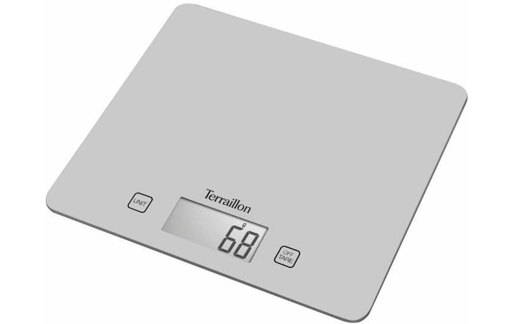 Terraillon Balance de cuisine T1040 Argenté