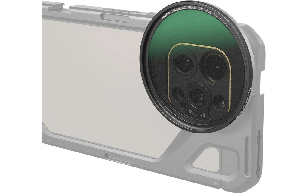 Smallrig Filtre à brouillard noir 1/4 emboîtable (67mm)