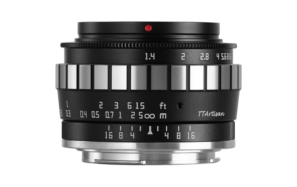 TTArtisan Longueur focale fixe APS-C 23mm F/1.4 – MFT