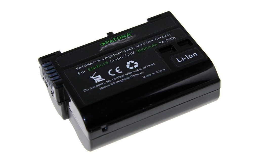 Patona Batterie pour Appareils photo numérique Premium EN-EL15