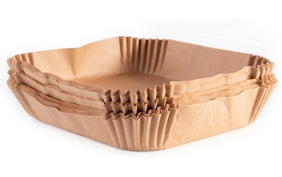 GOURMETmaxx Papier de cuisson 100 pièces, 23 x 23 x 4.5 cm
