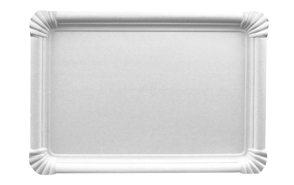 Papstar Assiettes jetables Pure 16.5 cm x 23 cm, 250 Pièce/s, Blanc