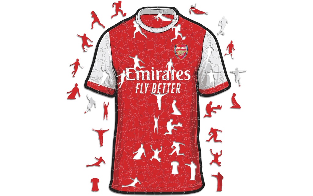 Iconic Puzzle Puzzle en bois FC Arsenal – Trikot