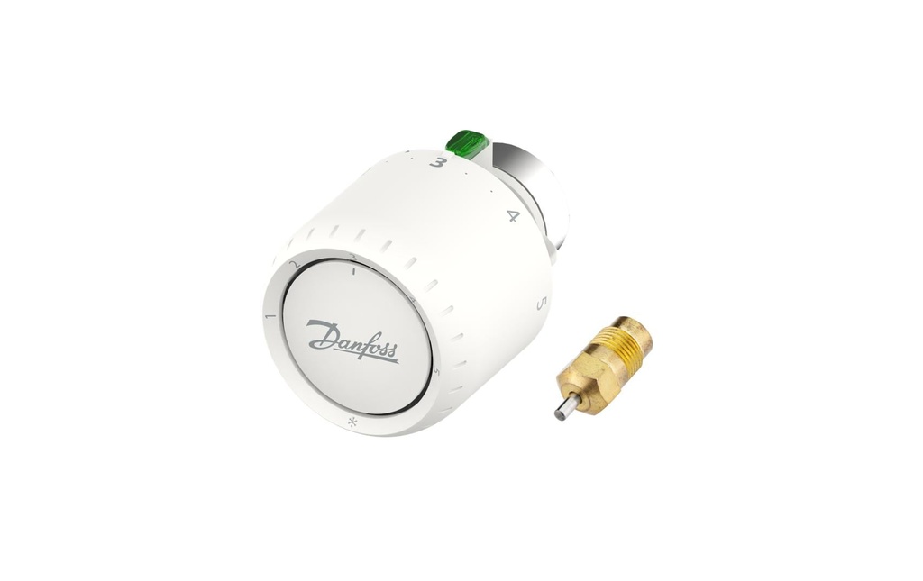 Danfoss Tête thermostatique Aveo, Avec presse-étoupe