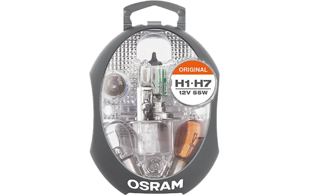 OSRAM Box d'ampoules de rechange CLK H1/H7 Voiture de tourisme