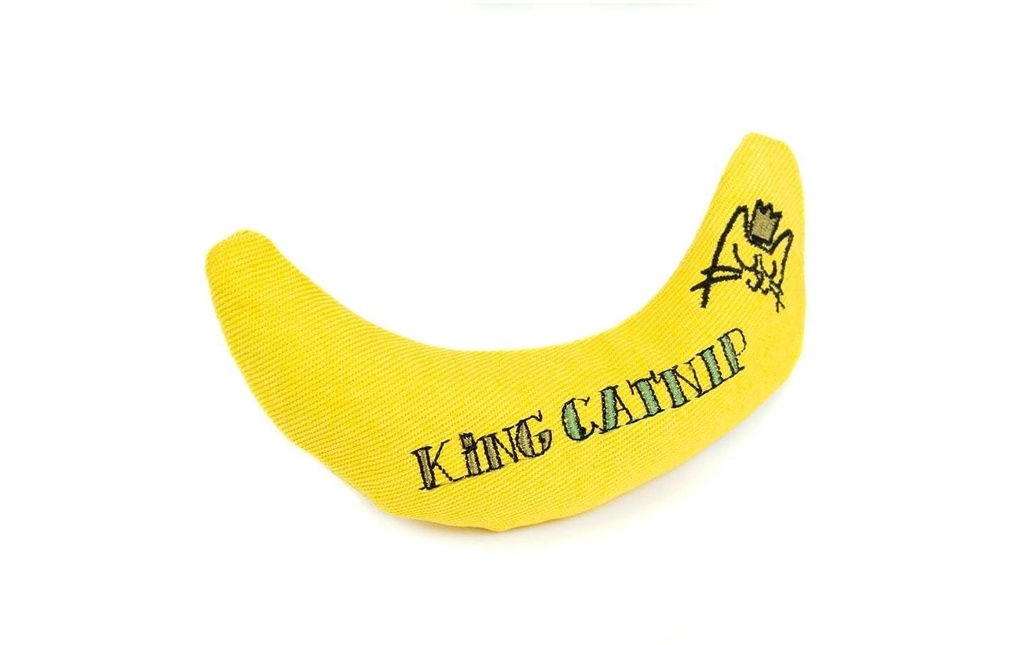 King Catnip Jouet pour chat Banane 14 x 3 x 4.2 cm