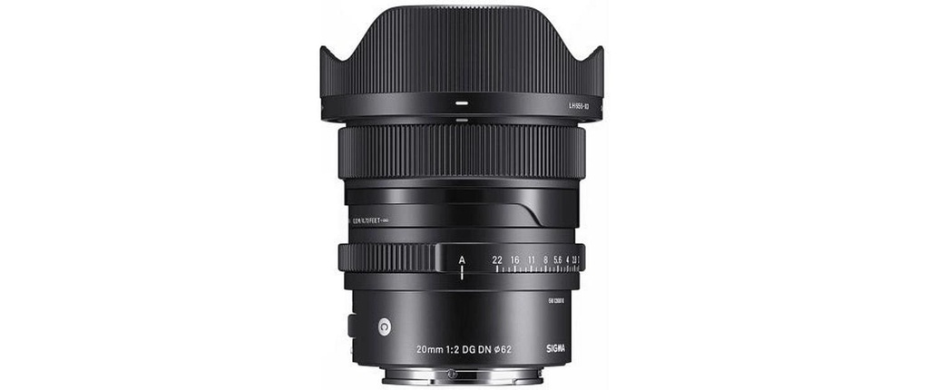 Sigma Longueur focale fixe 20mm F/2.0 DG DN Contemporary – Sony E-Mount