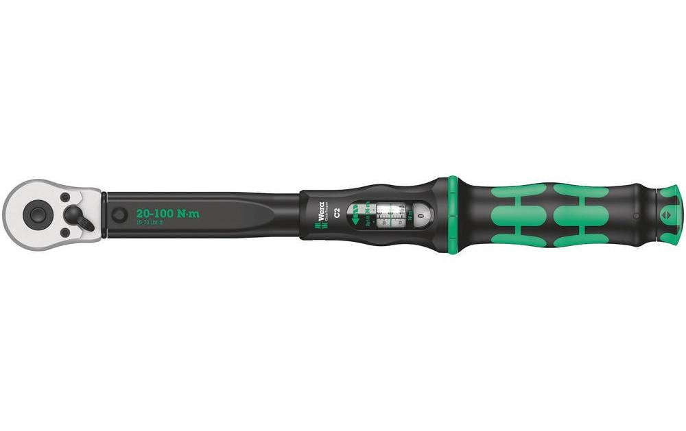 Wera Clé dynamométrique Click-Torque C 2, 1/2 carré
