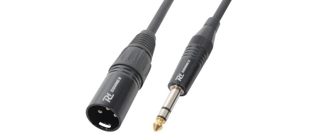 PD Connex Câble audio CX44-12 XLR 3 pôles, mâle - jack 6.3 mm 12 m