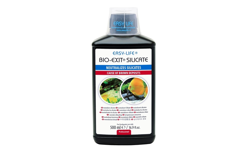 Easy Life Entretien de l'eau Bio-Exit Silicate, 500 ml