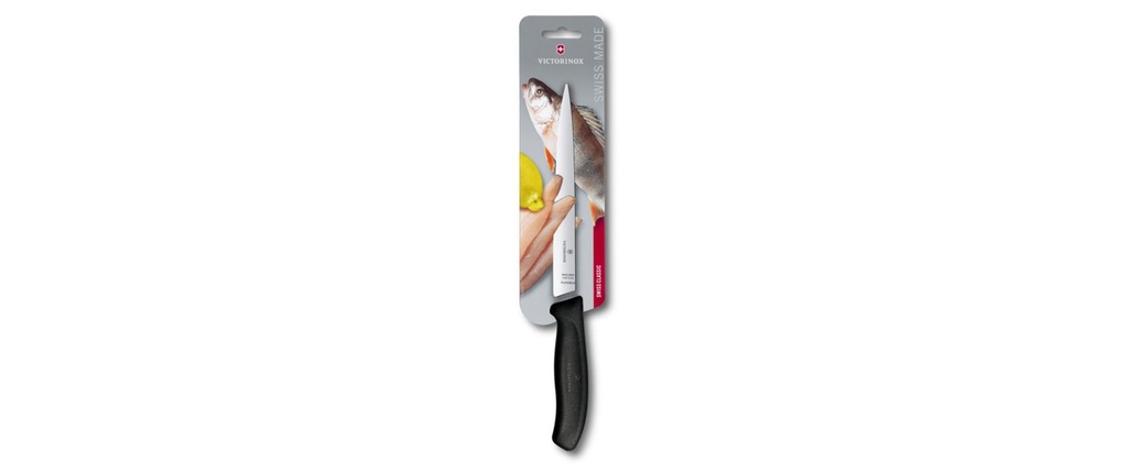 Victorinox Couteau à filet Swiss Classic Noir