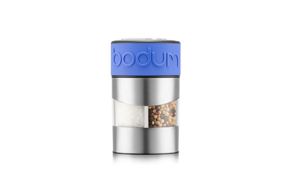 Bodum Moulins à sel et à poivre Twin Matisse bleu
