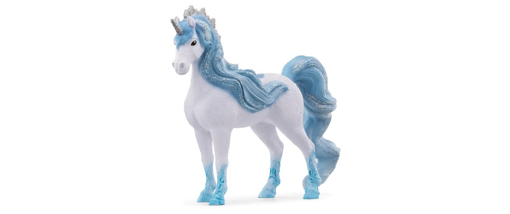 Schleich Figurine de jeu bayala Flowy Jument licorne