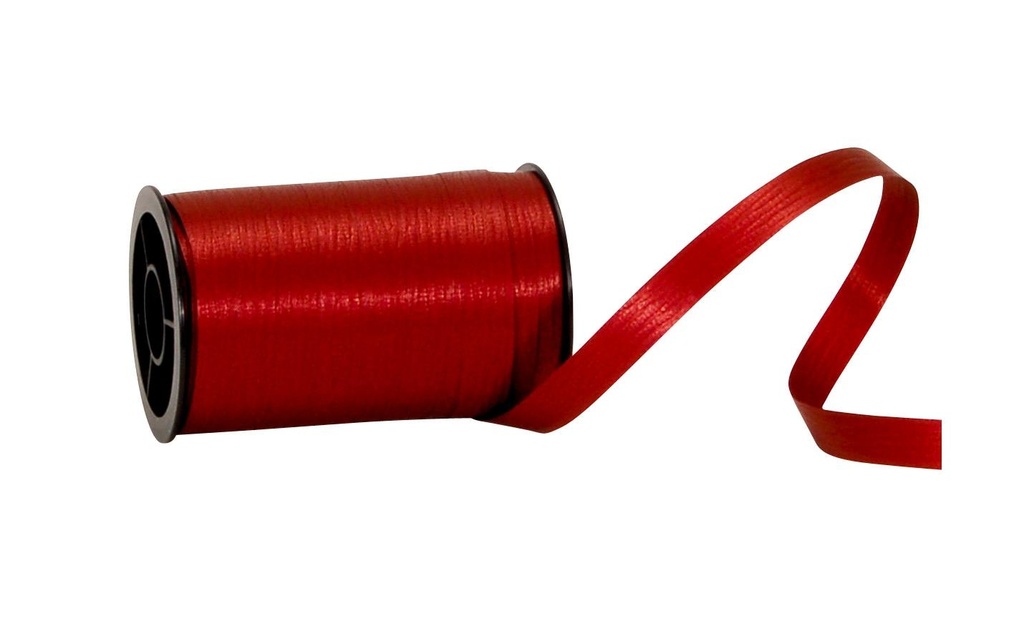 Spyk Ruban cadeau Poly Matt 10 mm x 20 m, Bordeaux