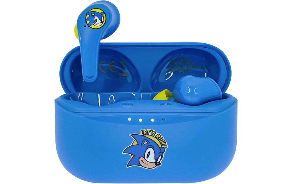 OTL Écouteurs intra-auriculaires Sonic the Hedgehog Bleu; Bleu clair