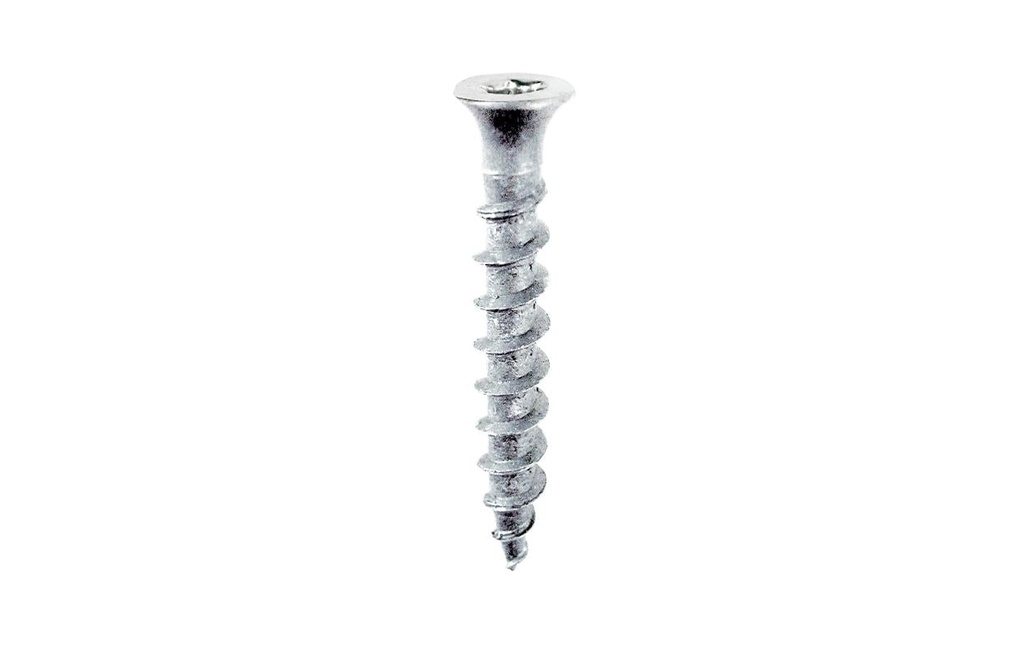 FTM Vis pour contreplaqué Tête fraisée 5 x 30 mm Acier inoxydable, 6 pièces