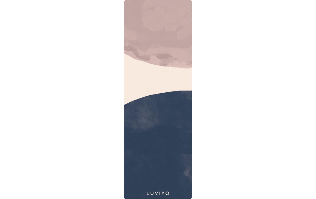 Luviyo Tapis de yoga tout-en-un Oasis
