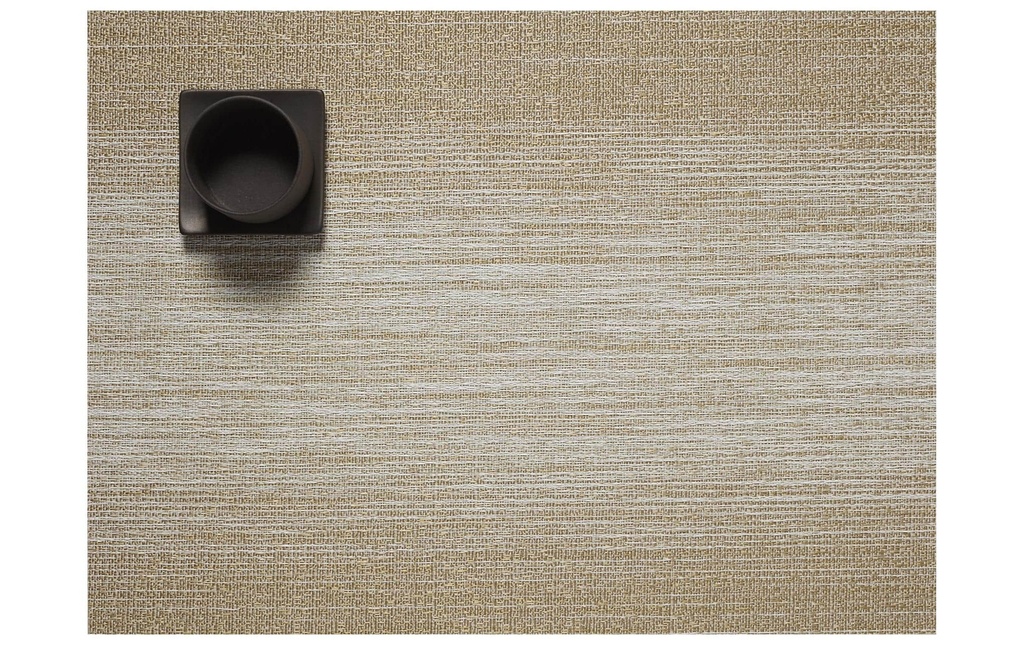 Chilewich Set de table Rectangle 36 cm x 48 cm, Doré
