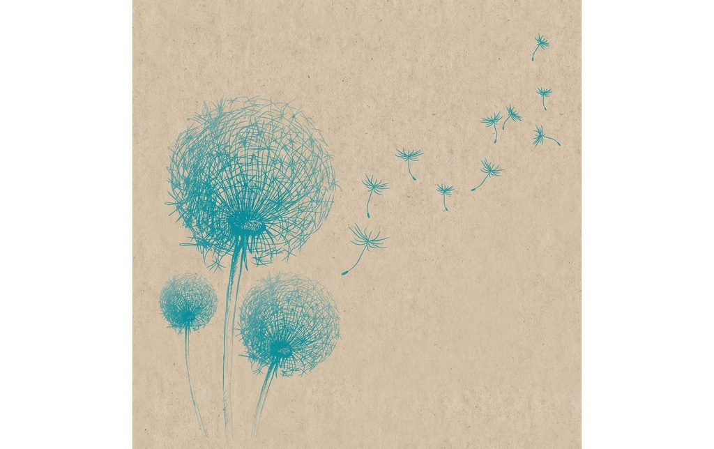 Paper + Design Serviettes en papier Fly away 33 cm x 33 cm, 20 Pièce/s