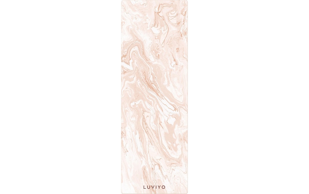 Luviyo Tapis de yoga tout-en-un Macchiato