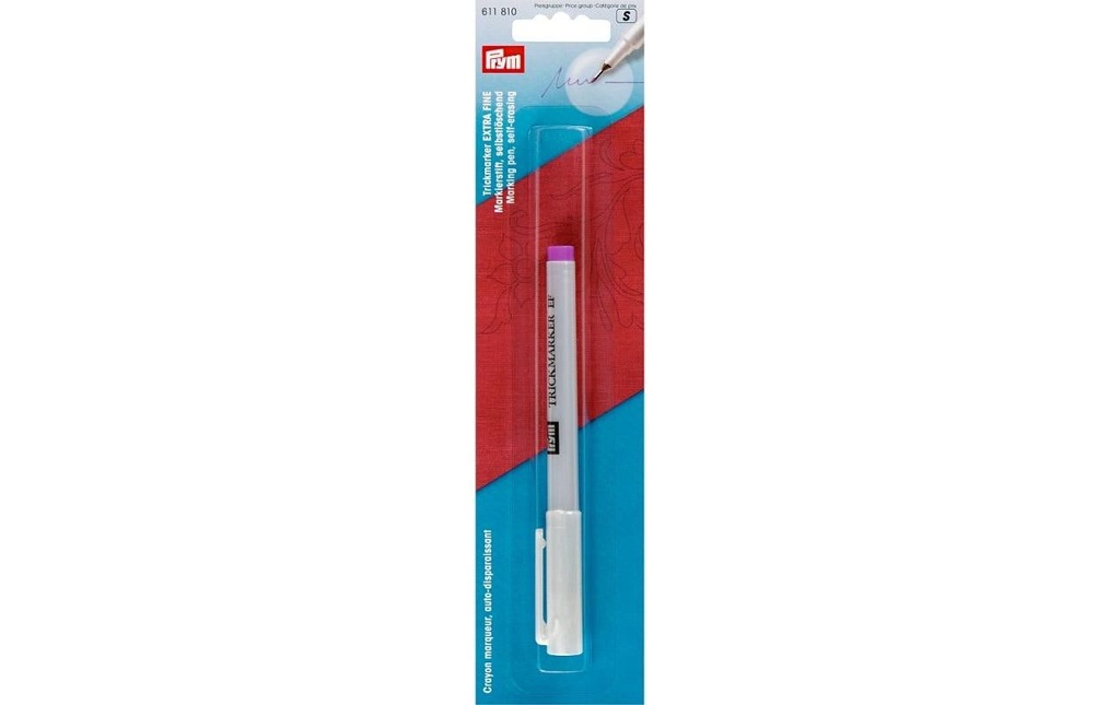 Prym Marqueur d’astuces Violet, auto-extinguible