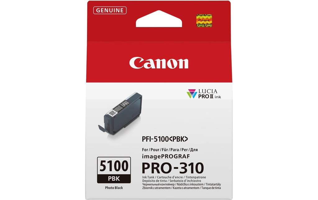 Canon Encre PFI-5100PBK Photo Black