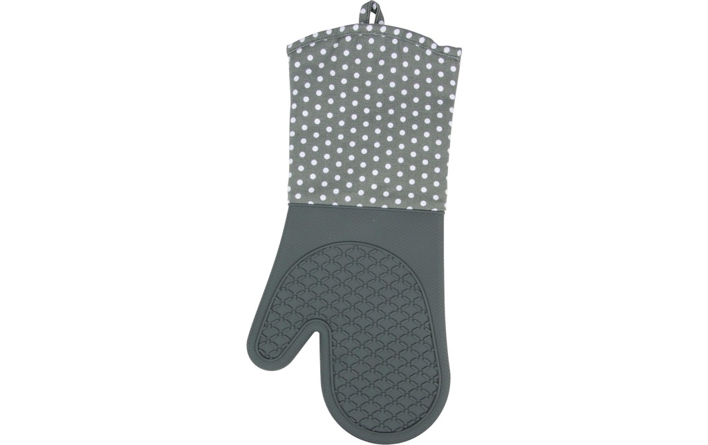 Wenko Gant pour la cuisine Points Lot de 2, Gris