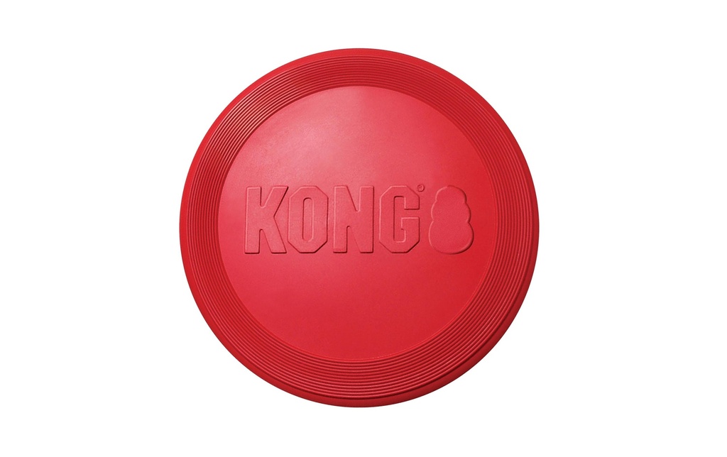 Kong Jouet pour chien Flyer Frisbee, Ø 23 cm, rouge