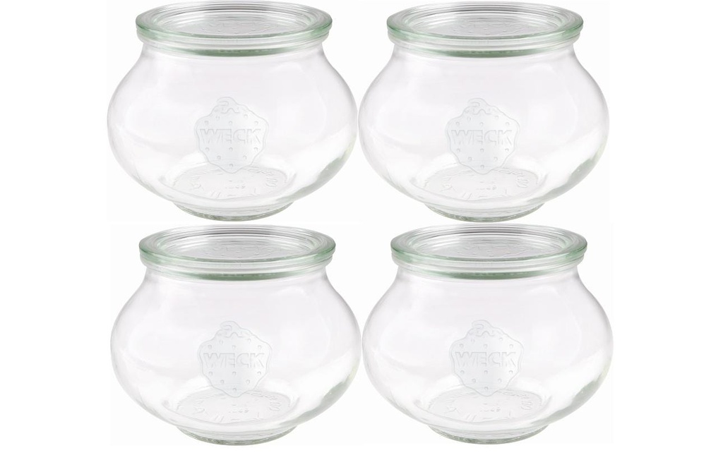 Weck Bocaux à conserves 1000 ml, 4 Pièce/s