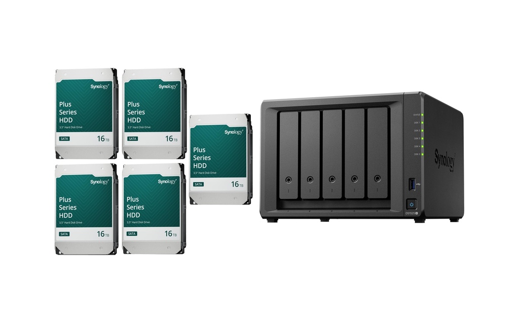 Synology NAS DiskStation DS1525+ 5-bay