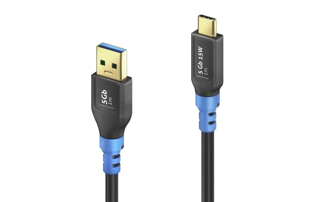 PureLink FlexInstall Câble USB 3.0 Premium USB-C - USB-A 0.5 m
