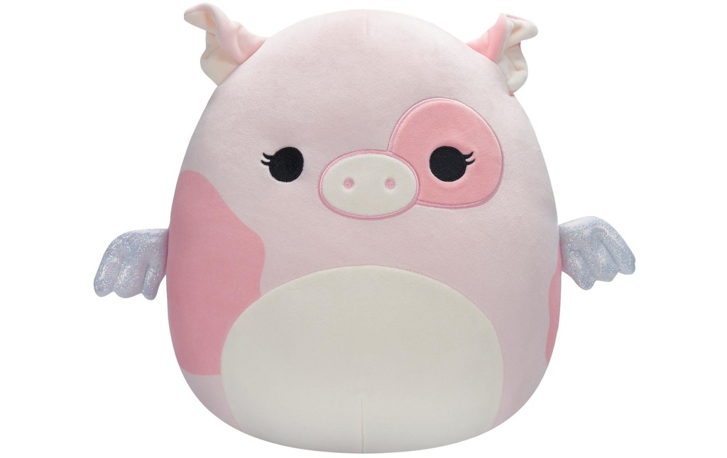 Squishmallows Peluche Peety cochon avec ailes 30 cm