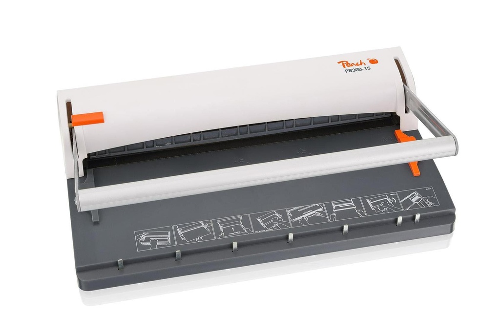 Peach Bürogeräte Appareils de reliure en fil PB300-15 60 Page(s)
