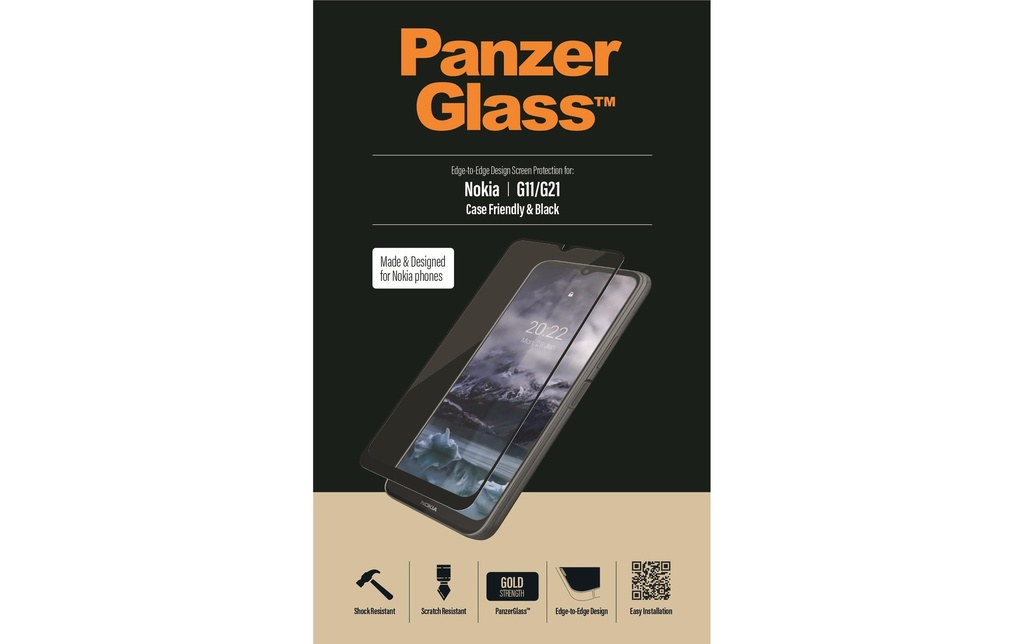 Panzerglass Protection d’écran Case Friendly Nokia G11 / G21
